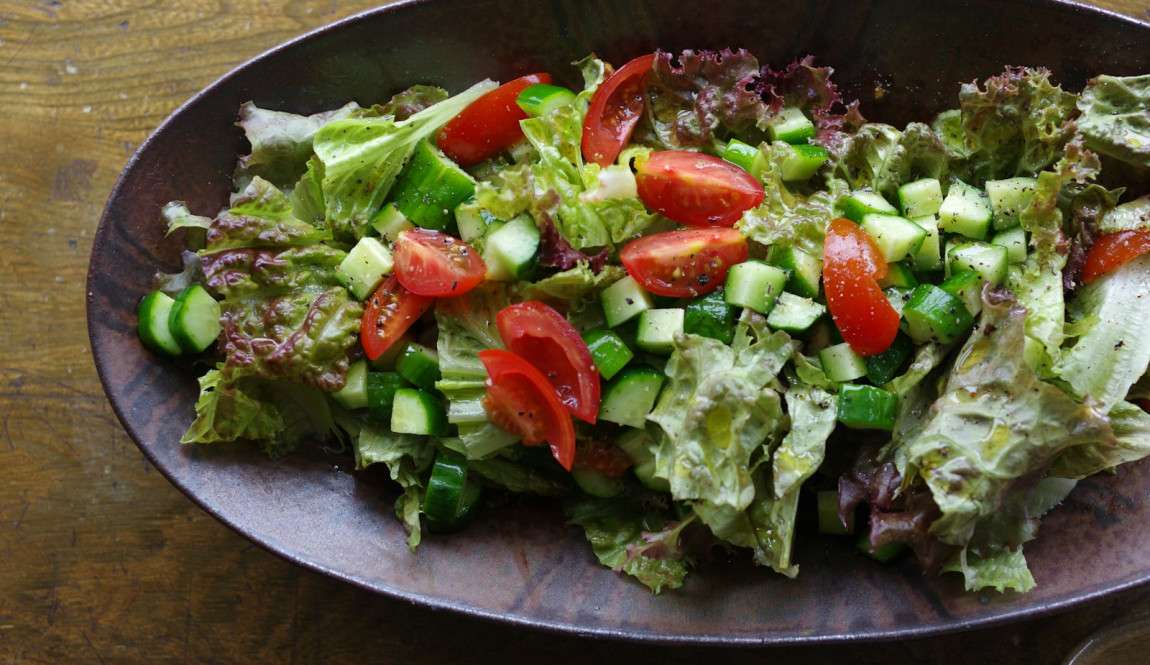 Grilled Chicken Salad with Fresh Cilantro Lime Dressing